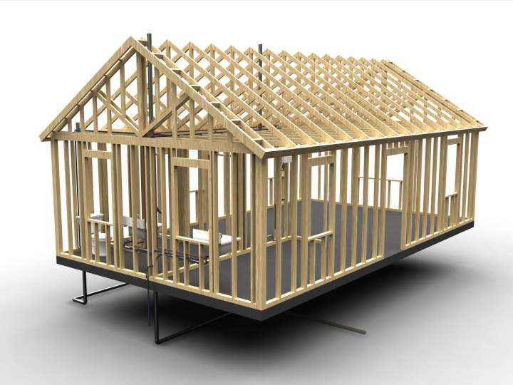 Bâtiment ossature bois Belley